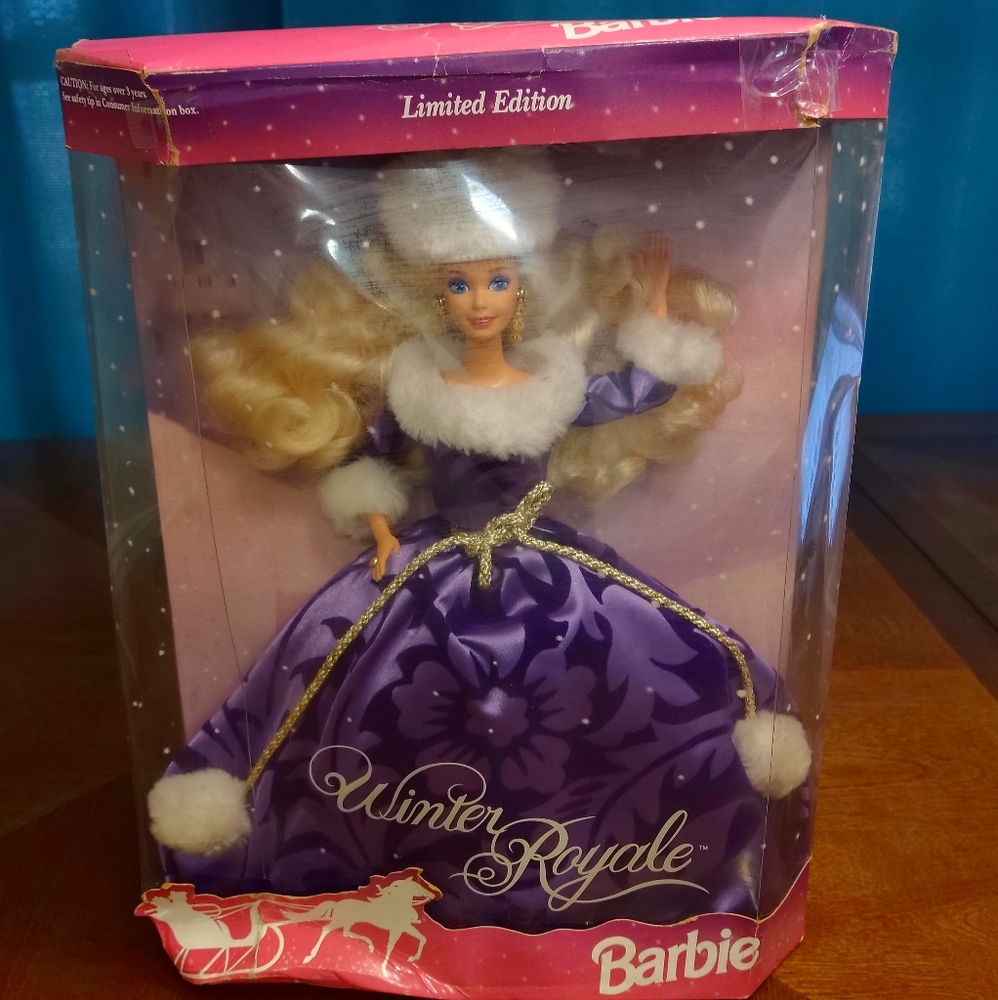 1993 Winter Royale Barbie Limited Edition